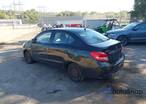 2017 Mitsubishi Mirage G4 Es from USA, damaged, VIN ML32F3FJ9HHF10150